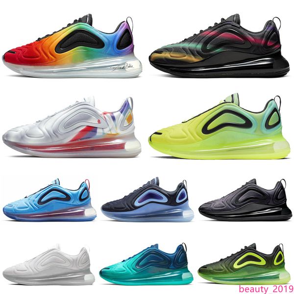 

iridescent mesh running shoes betrue volt neon black speckle obsidian triple white pride blue fury women mens trainers sports sneakers 36-45