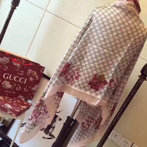 

весна 2020 новый шелковый шарф горячей продажи шарф шаль женщин для отправки женщин оптовые подарки размер 180x90cm, Blue;gray