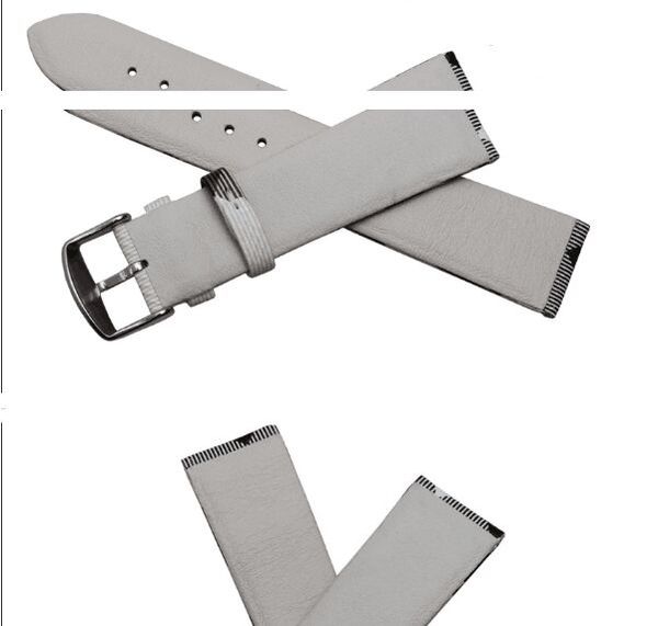 

leather watch belt plaid diamond pattern belt silicone watch chain leather strap 14|16|18|20mm watch accessories spot wholesale high quality, Black;brown