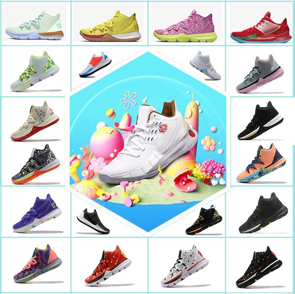 

k5 low 2 mr. krabs sandy men basketball shoes bandulu sneaker room 5s hearts black mens sports sneakers