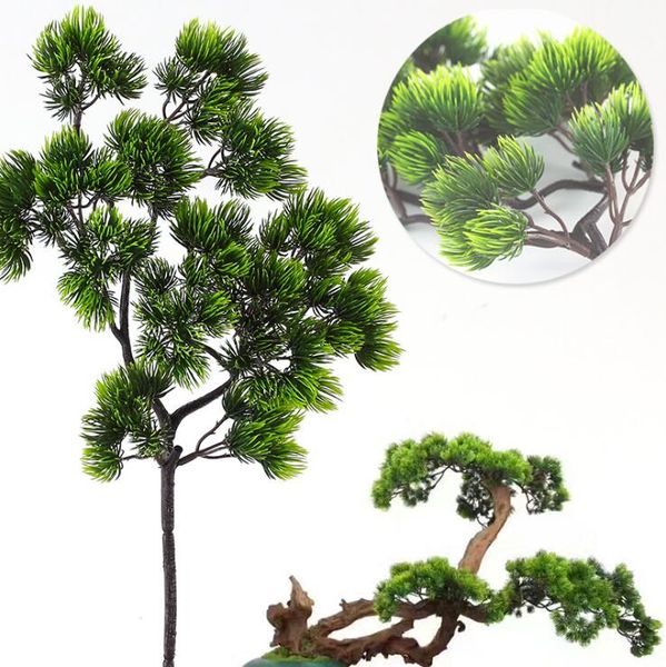 2019 Pine Tree Branches Artificial Plastic Pinaster Cypress Fall