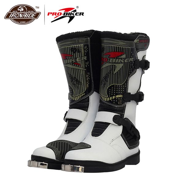 

pro-biker motorcycle boots waterproof motocross boots racing riding off-road motorbike biker motorcycle shoes for men