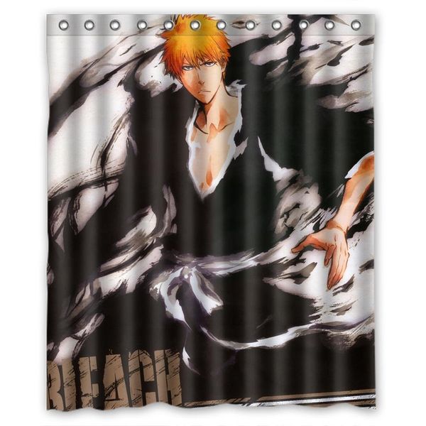 

cartoon anime bleach polyester waterproof shower curtain
