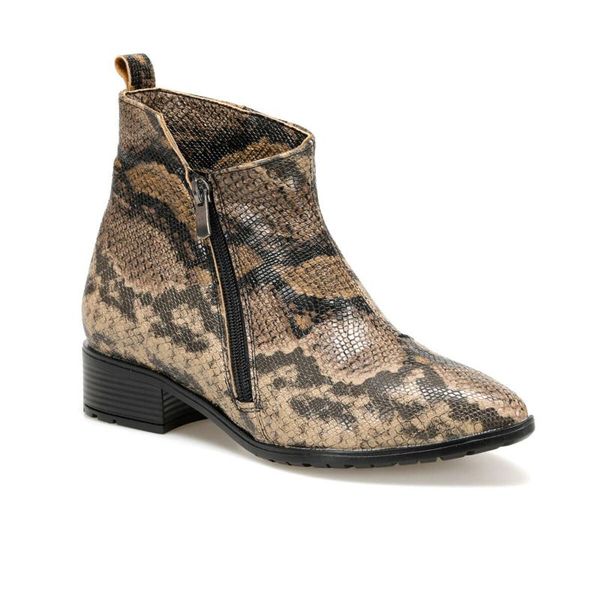 

flo hasi07z skin snake color female boots butigo, Black