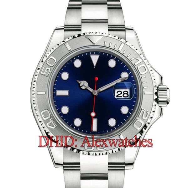 

luxury watch montre de luxe 126621 126622 126655 226659 mens designer watches date automatic watch blue dial ceramic bezel 42mm wristwatches, Slivery;brown