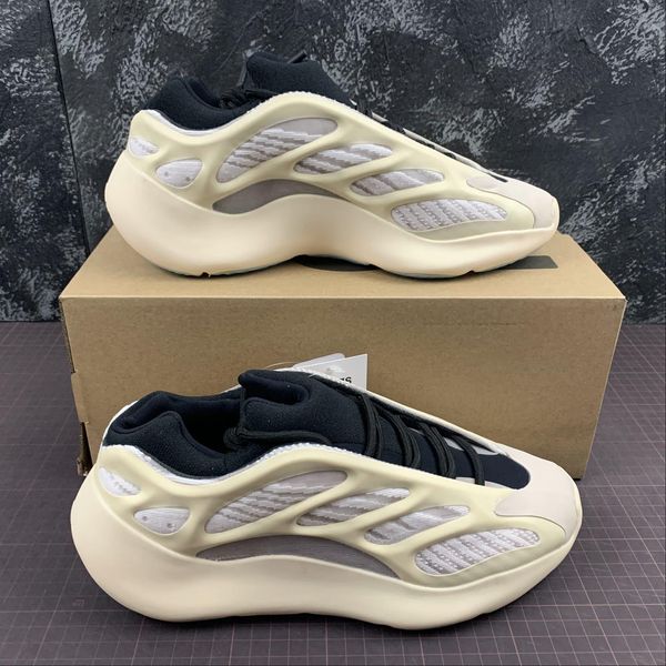 

700 wave runner v3 azael sneakers kanye sneaker west running shoes trainer youth kids men women trainers real boots fw4980 with box, Black
