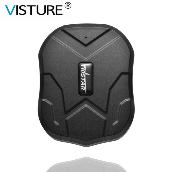 

car gps tracker 5000mah 90 days standby 2g vehicle gps locator waterproof magnet voice monitor web app visture tk905