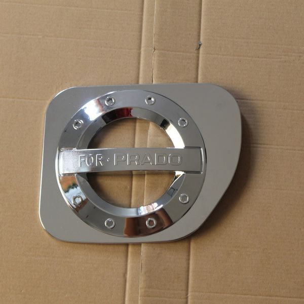 

fit for prado 2014 abs chromed fuel gas tank cover cap trim