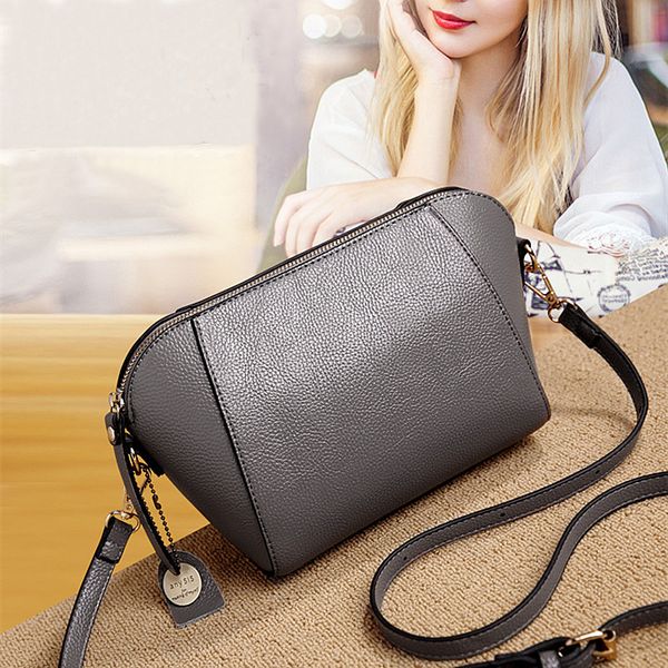 

ladies shoulder bag new women's bag european and american fashion litchi shell diagonal crossbody