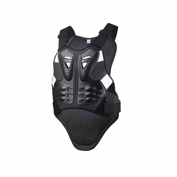 

motorcycle armor protector cross-country vest shatter-resistant armor suit outdoor rider sports chest protector sports, Black