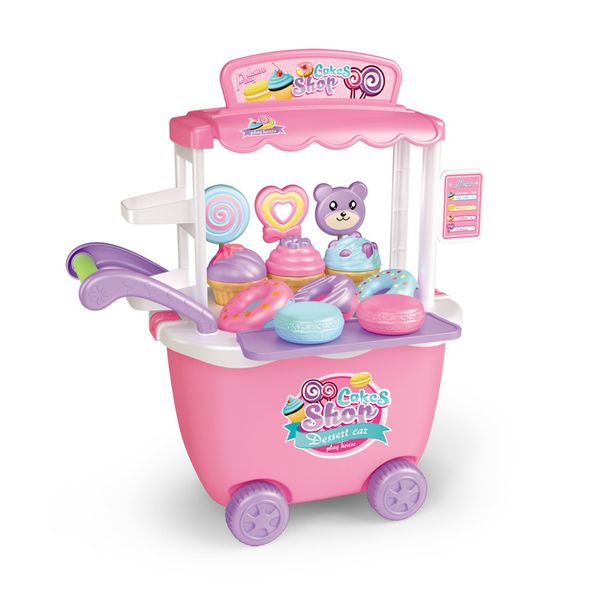 

dsue торт магазин кондитерские изделия серии игрушка притвориться играть десерт корзина миниатюрные пищевые игрушки мороженое леденец пончик