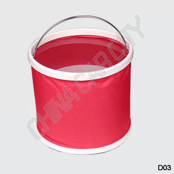 

outdoor portable folding fishing camping travel kitchen bathroom water bucket 11l ultra-large carry-on car maintenance tool d03
