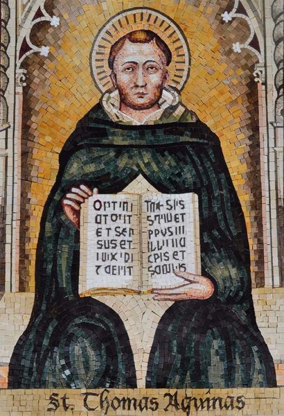 

thomas aquinas st italian catholic home decor handpainted &hd print oil painting on canvas wall art canvas pictures 200220