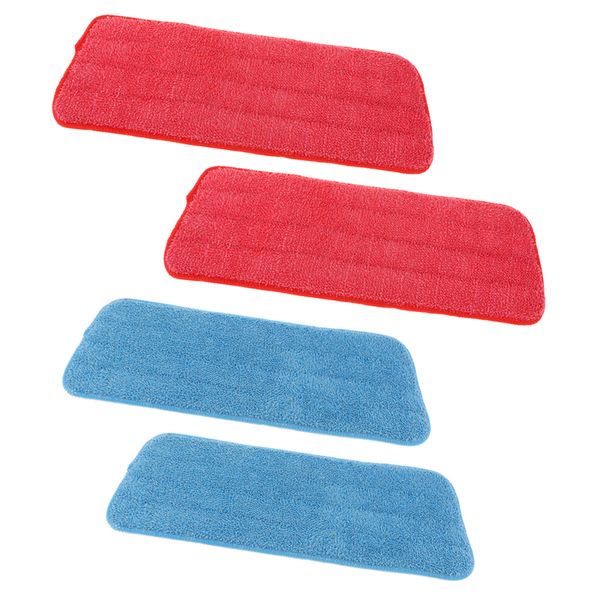 

4pcs reusable replacement microfiber mop pad dust cleaning mop cloth spray mop pad
