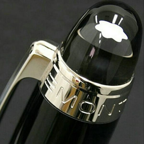

unique design star-waikers black metal rollerball pen with mb brands serial number,fashion jewelry cufflinks men suit shirt mb cuff links, Silver