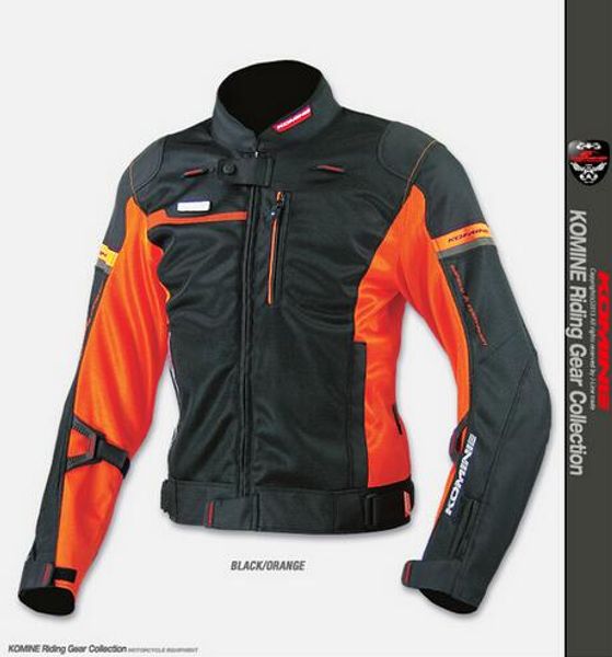 

komine jk044 high performance drop resistance clothing racing motorcycle costumes green black orange