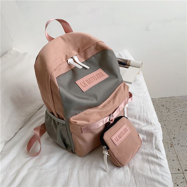 

backpack women 2020 new korean version of campus high school college students schoolbag waterproof casual backpack women's