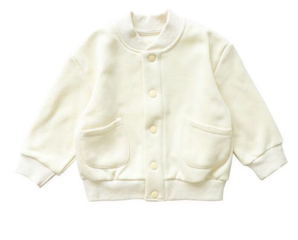

2019 autumn winter new style the girl the jacket pure color round collar style loose clothes children coat, Blue;gray