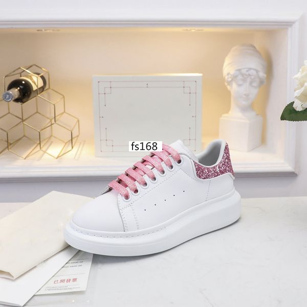 

high-quality luxury designer party lover dress shoe men women balck white golden reflective stripe leather platform sneakers 2, Black