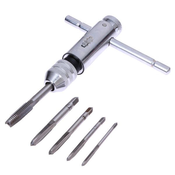 

useful adjustable ratchet screw tap wrench tapping holder tools m3-m8 m5-m12 tapping rod holder tool etc