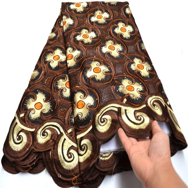 

2020 the latest big african swiss voile lace with stones for wedding african fabric lace 100% cotton swiss voile lace -n8820, Black;white