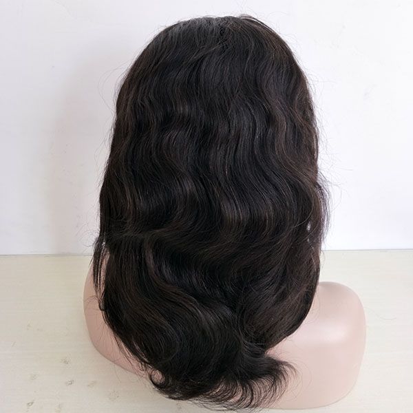 

brazilian virgin human hair lace front wigs body wave 13x6 deep part pre plucked natural hairline wigs for women baby hair around angelawigs, Black;brown