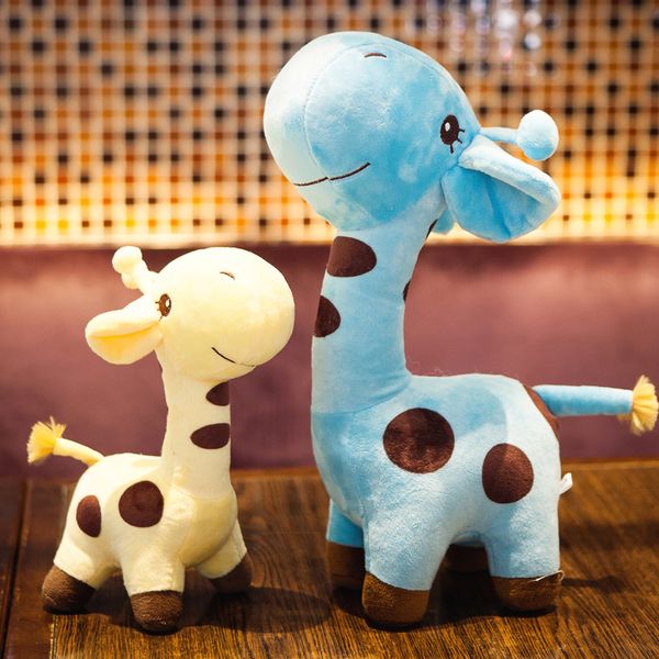 Kids Giraffe Dear Soft Plush Toy Little Baby Stuffed Animal Doll Birthday Gift
