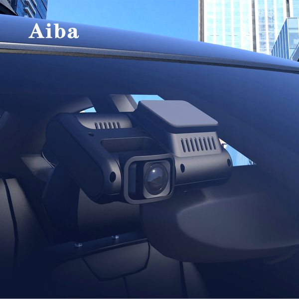

aiba d700 wifi dual lens dash cam novatek 96663 chip sony imx323 sensor night vision dual camera dash cam 24h parking 4k 2160p car