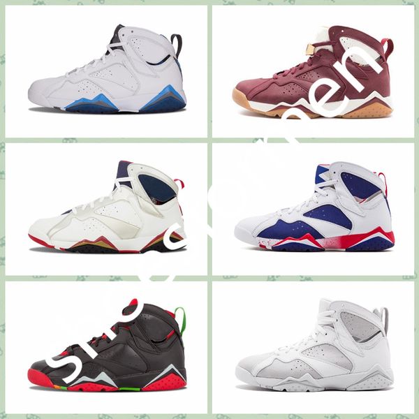 

j007ha good quality men basketball shoes 7 7s vii for sale sports shoes leather mens new outdoor shoes size40-46