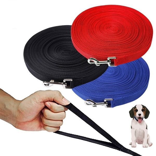 Pés Leash Dog Obedience Longo Lembre-se de pé de treinamento levam 14 tamanhos de long para a escolha Largura 2 centímetros