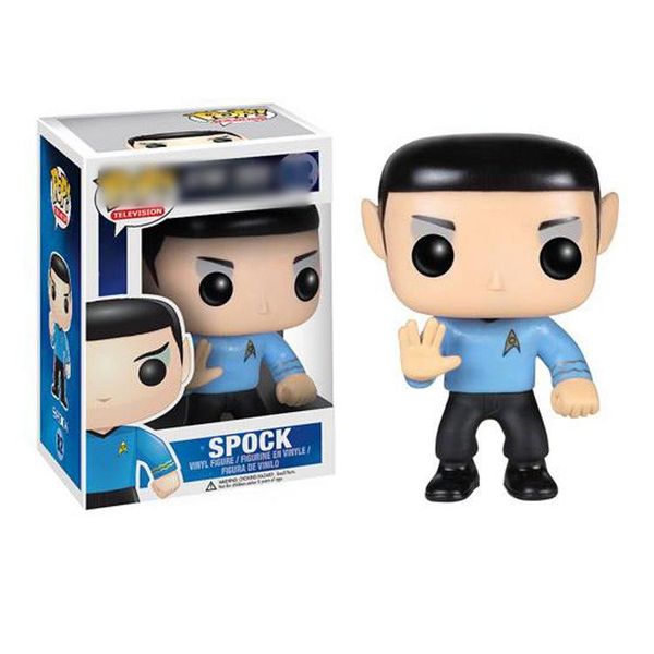 

cute present funko pop star trek series spock vinyl action figure with box #82 popular toy good quality