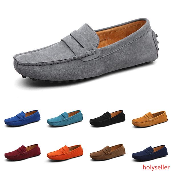 

2020 wholesale men casual shoes espadrilles triple black white brown wine red navy khaki mens sneakers outdoor jogging walking main8