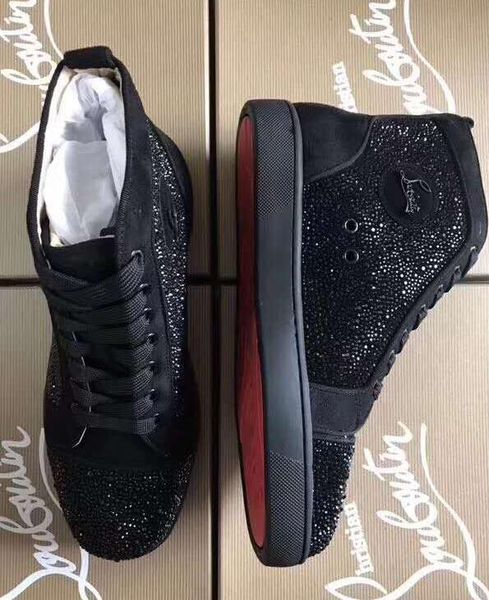 

Chri tian 13 luxury 13 louboutin cl de igner red bottom tudded pike brand cl men ca ual hoe men women party port neaker z3