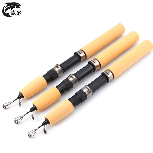 

winter fishing rod reels to choose rod combo ultra light super short carbon fiber mini 55/65/75 cm ice fishing