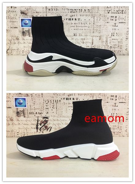

new triple s paris speed runner black sock shoes original luxury trainer runner sneakers race mens women sports shoes