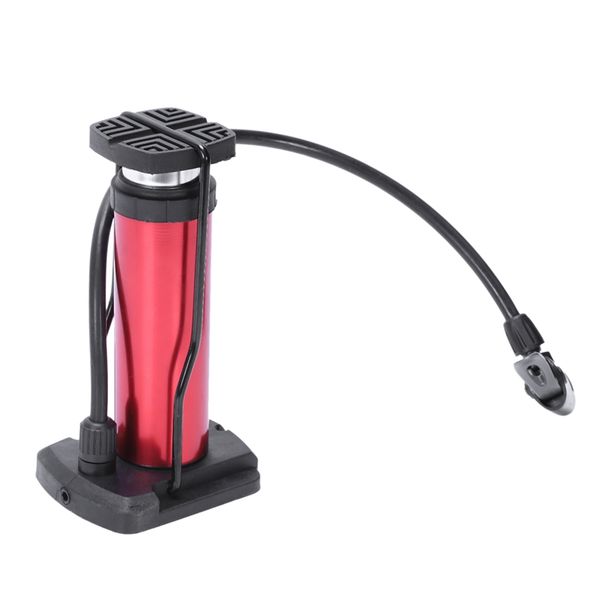 

bike pump mini bike floor pump foot activated bicycle air aluminum alloy portable