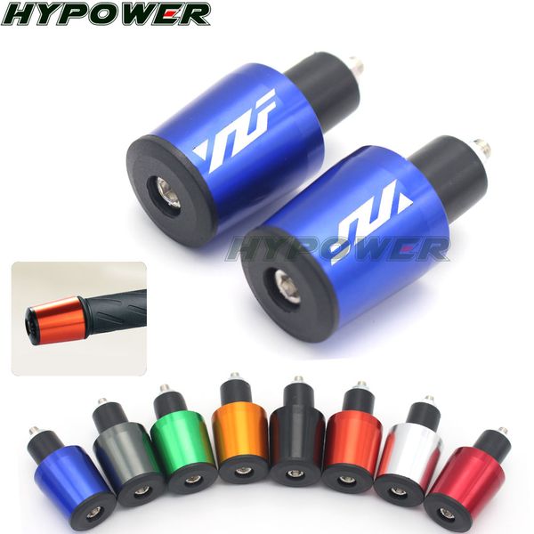 

for yamaha yzf r1 1999-2018 2017 2016 2015 cnc 22mm handlebar grips handle bar cap end plugs