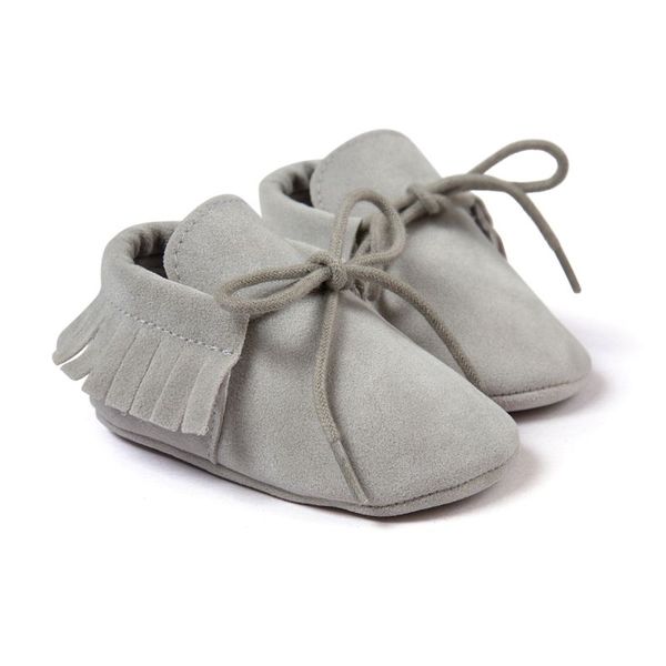 

newborn baby boy girl moccasins shoes fringe soft soled tassel footwear crib shoes pu suede leather first walker