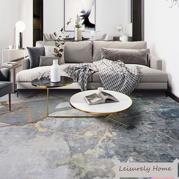 

abstract drawing patterns lamb-like material chinese style carpet for living room bedroom study coffee table decorative room