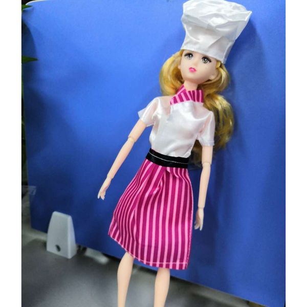 

professional doll kitchen accessory cooking and baking clothes for bjd 1/6