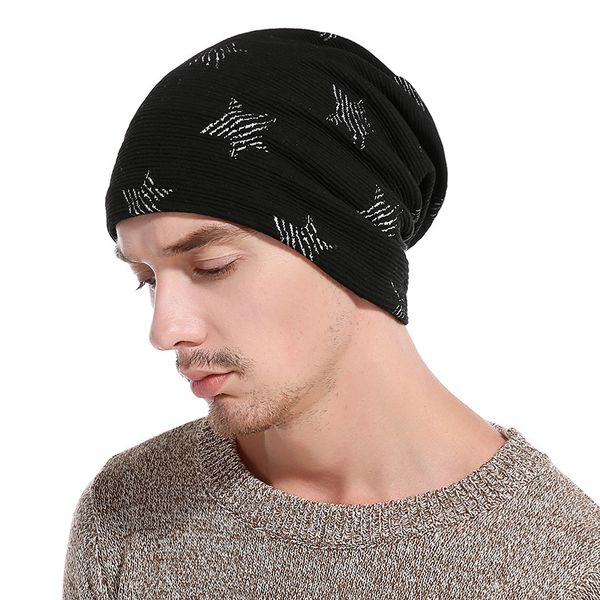 

winter casual hip hop beanies mens winter hat casual brand knitted beanies men cap