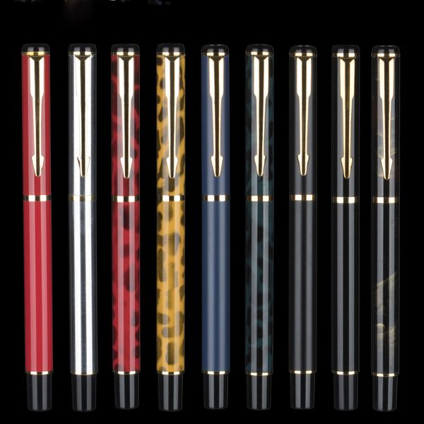 

Fountain Pen High Quality Full metal Golden Clip luxury pen office school Stationery material supplies, Multicolor