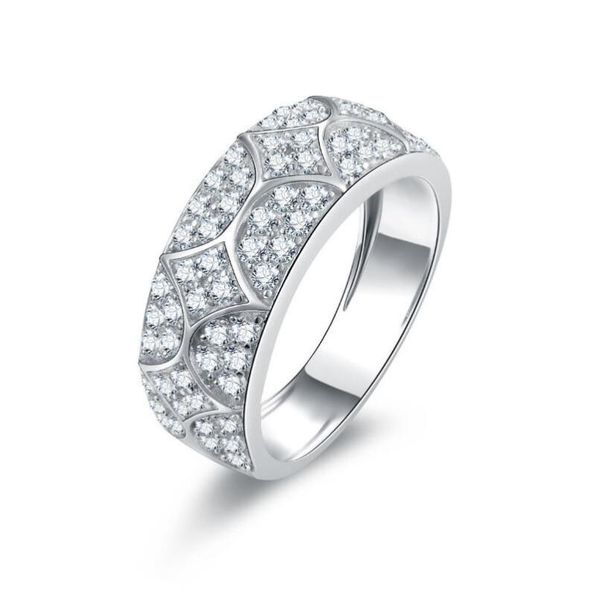 

925 sterling silver men's ring sona ring valentine's day gift engagement jewelry, Slivery;golden