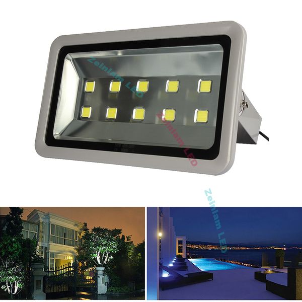 Do lado de fora usando luz de inundação 150W 200W 300W 400W 500W 600W super brilhantes concentrado plaza IP65 Garden quadrado inundação de rua LED luzes de estacionamento