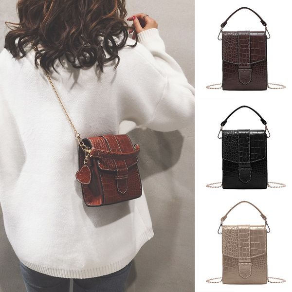 

ocardian 2019 new women shoulder bags trend solid snake leather wild zipper messenger bag fashion female travel handbags o23