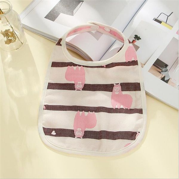 

2019 korean version comfortable durable cotton towel newborn u-shaped meal pocket feeding baby accessories bibs & burp cloths