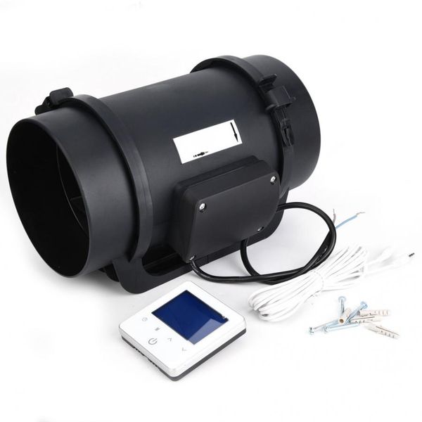 

8in ec motor ventilation exhaust fan duct fan intelligent governor 760cfm