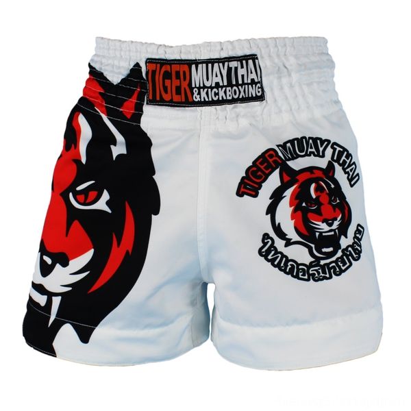 

suotf mma tiger muay thai match sanda training breathable shorts muay thai clothing boxing kickboxing boxing wear athletic & outdoor apparel, Blue
