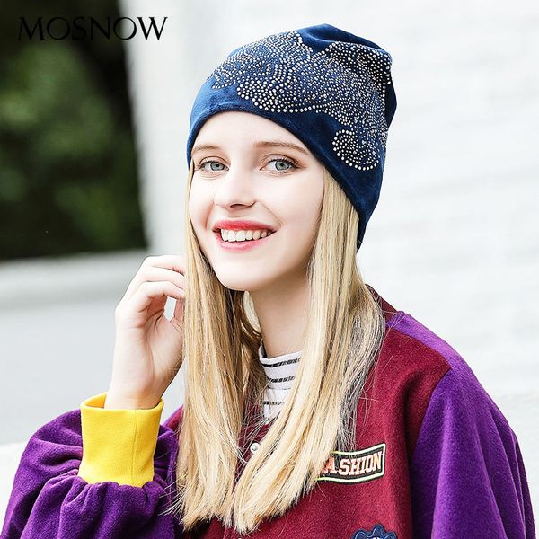 

winter hat female women cute cat ear rhinestone flannel brand new beanies for girls 2019 caps skullies gorras, Blue;gray