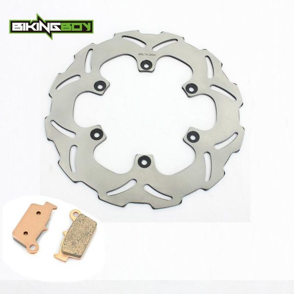 

bikingboy rear brake disc disk rotor pads yz 125 250 03-15 wr250f wr450f 03-10 yz250f yz450f 03-16 yzf yz-f wrf wr-f 250 450